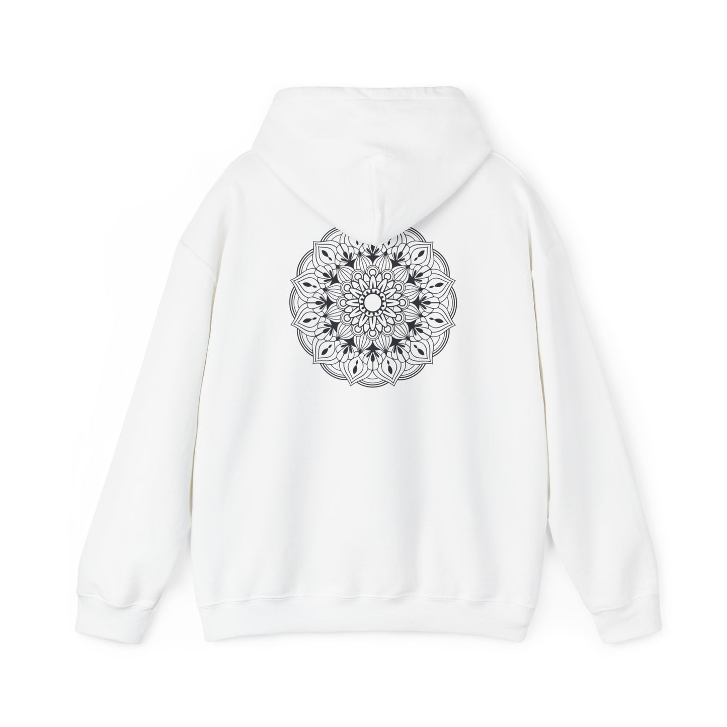Mandala Coloring Unisex Heavy Blend™ Hooded Sweatshirt