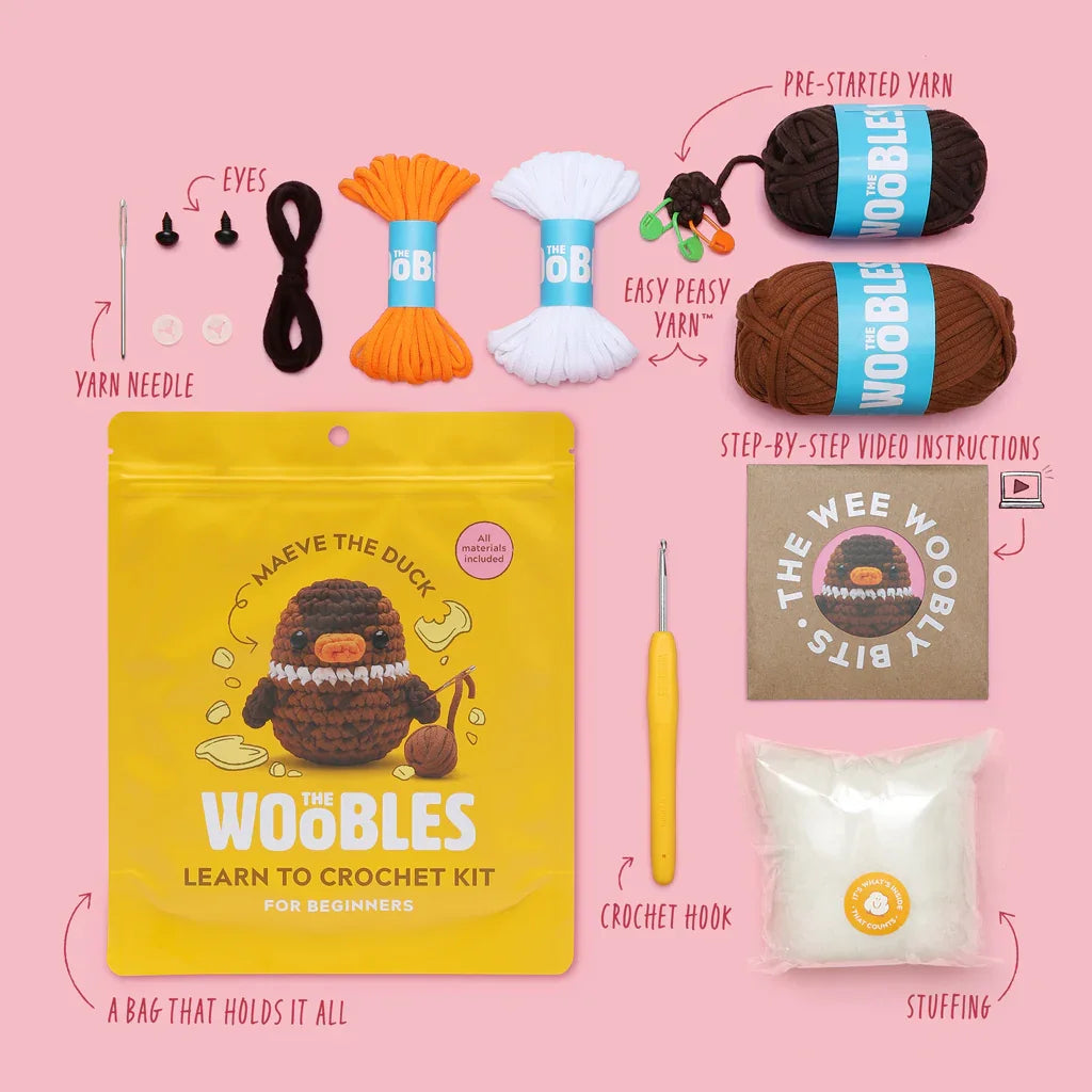 Maeve The Duck - The Woobles Crochet Kit