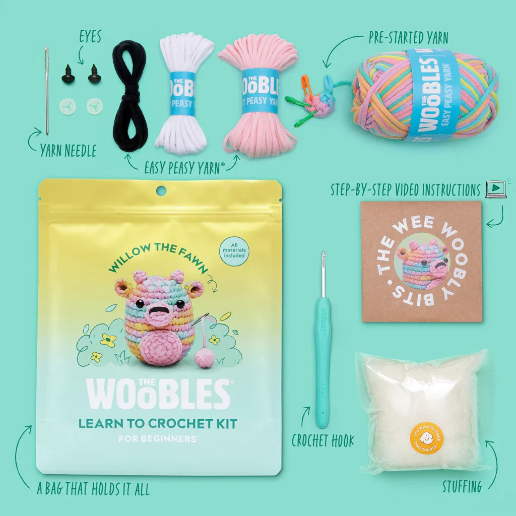 Willow The Fawn - The Woobles Crochet Kit