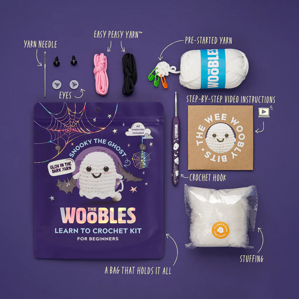 Snooky the Ghost - Woobles Crocchet Kit