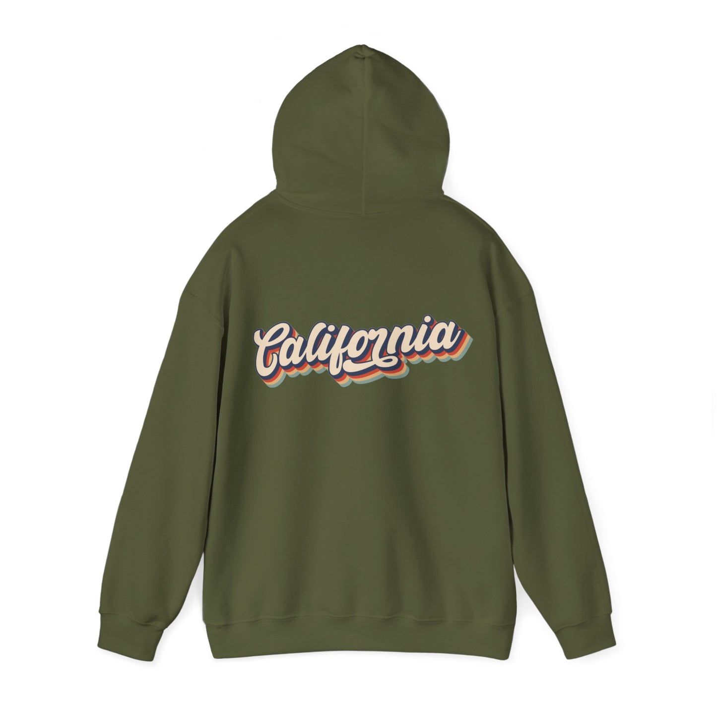 Retro California Unisex Heavy Blend™ Hooded Sweatshirt
