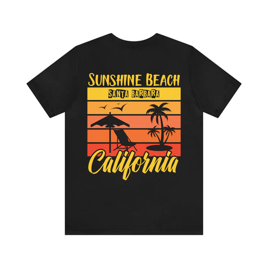 Sunshine Beach Unisex Jersey Short Sleeve Tee