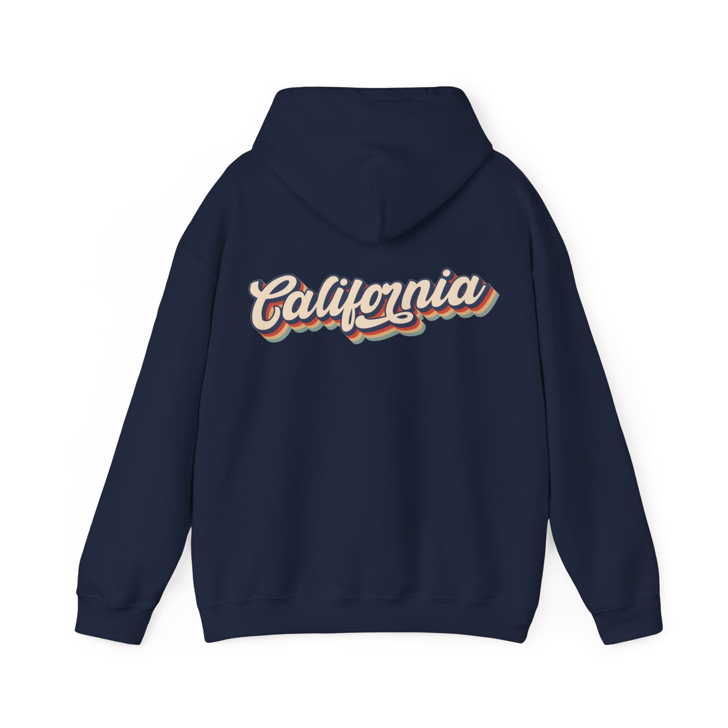 Retro California Unisex Heavy Blend™ Hooded Sweatshirt