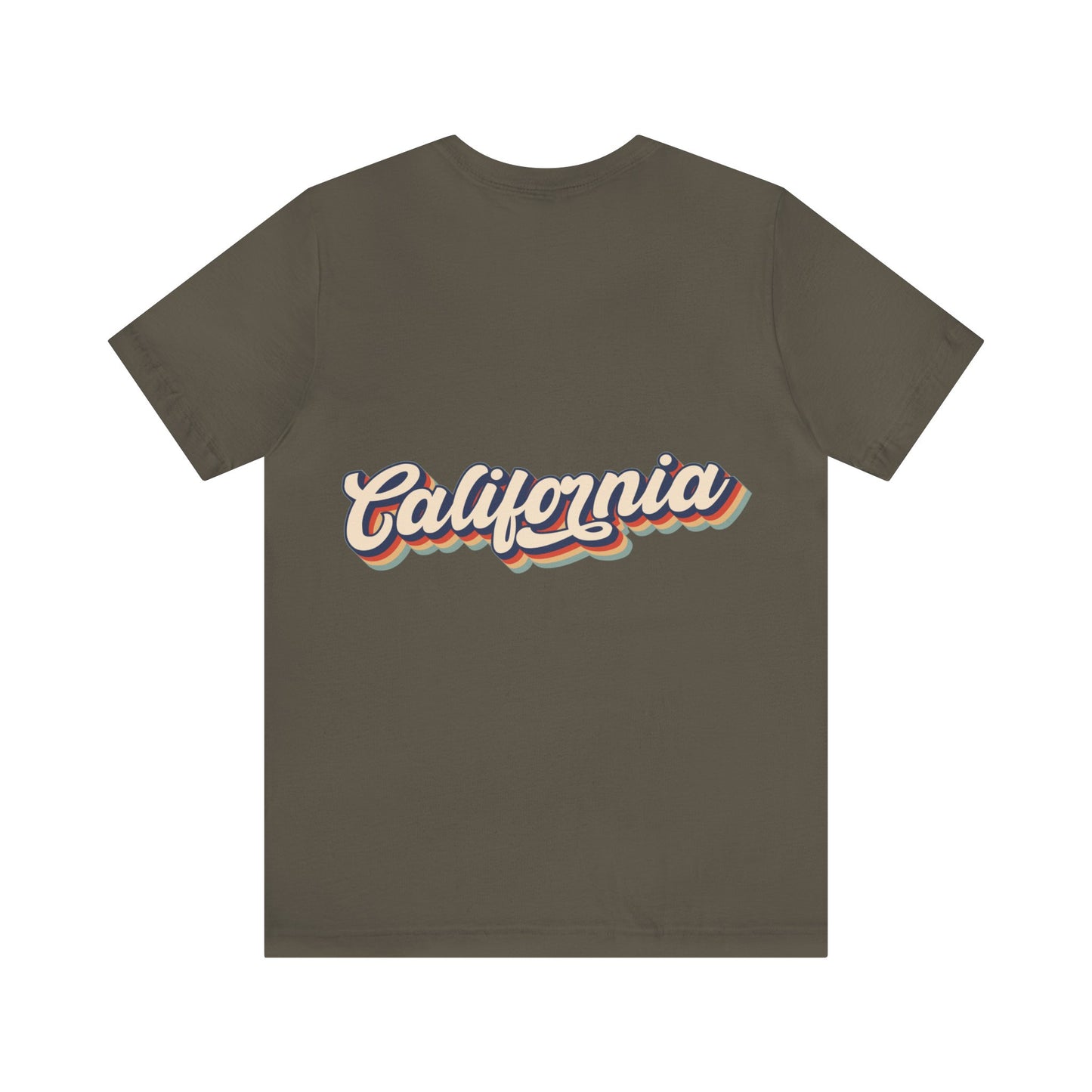 Retro California Unisex Jersey Short Sleeve Tee
