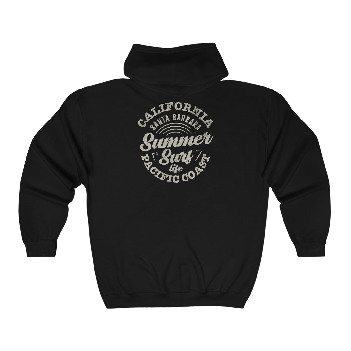 Summer Surf Unisex Heavy Blend™ Full Zip Hooded Sweatshirt