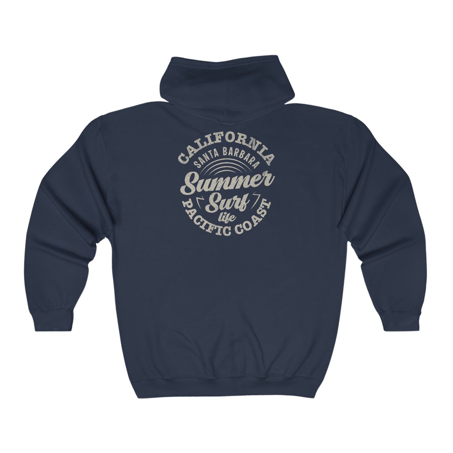 Summer Surf Unisex Heavy Blend™ Full Zip Hooded Sweatshirt