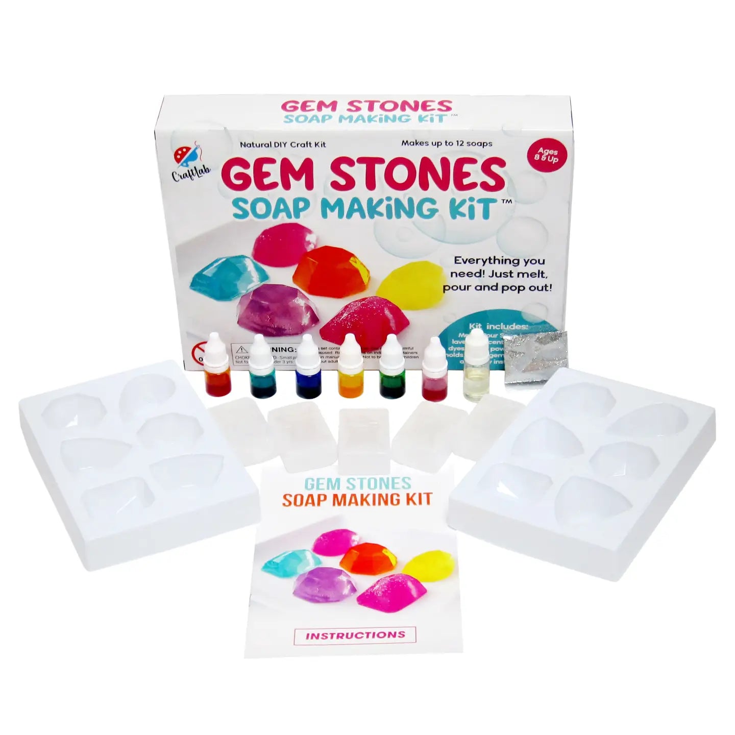 Gem Stone Soap Making Kit