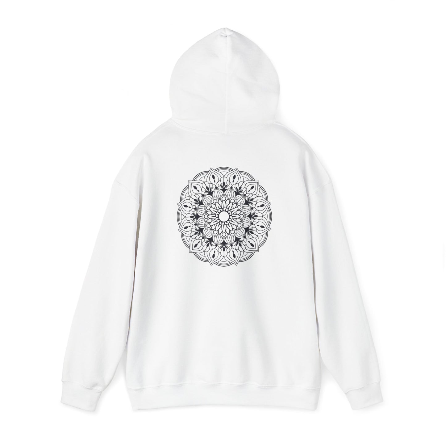 Mandala Coloring Unisex Heavy Blend™ Hooded Sweatshirt