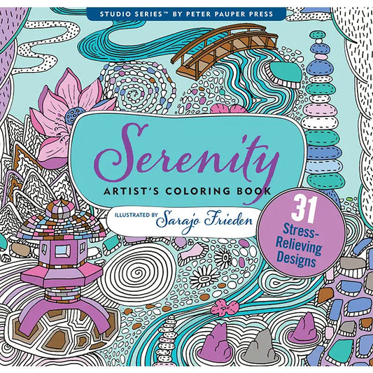 Serenity Artists Coloring Book