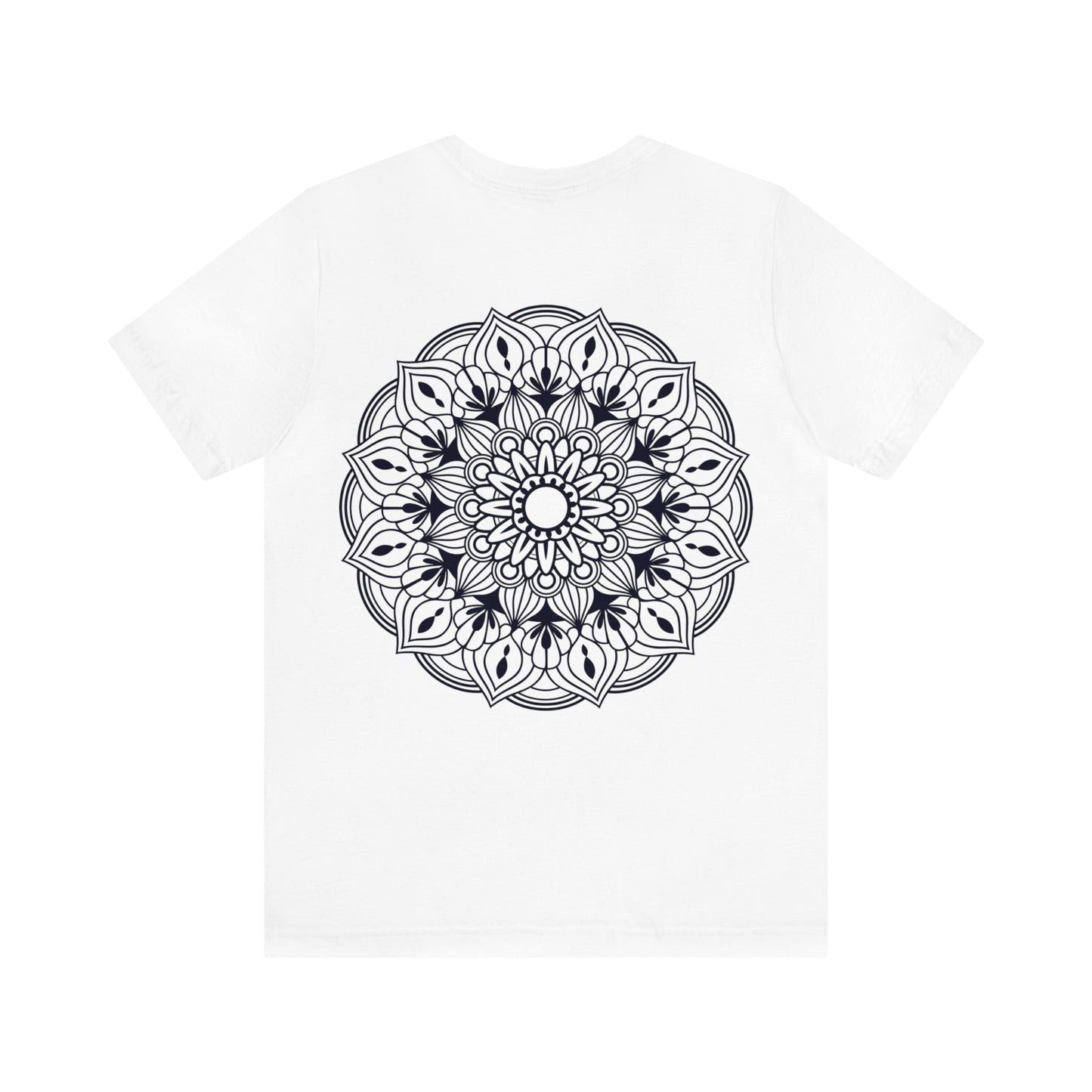 Mandala Coloring Unisex Jersey Short Sleeve Tee