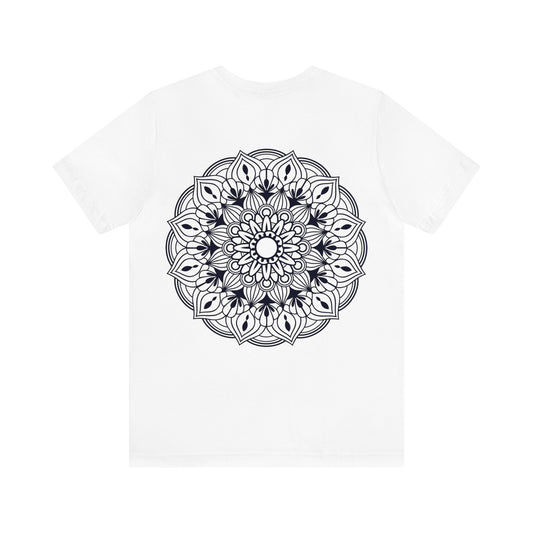Mandala Coloring Unisex Jersey Short Sleeve Tee