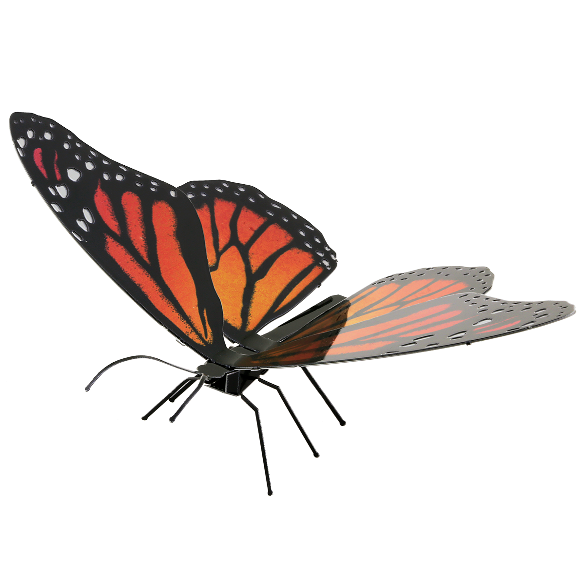 3D Metal Puzzle - Monarch-Butterfly