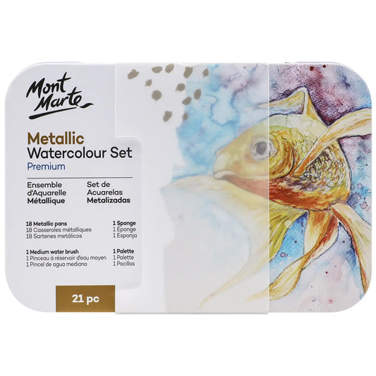 Watercolor 21 Pc Pallet