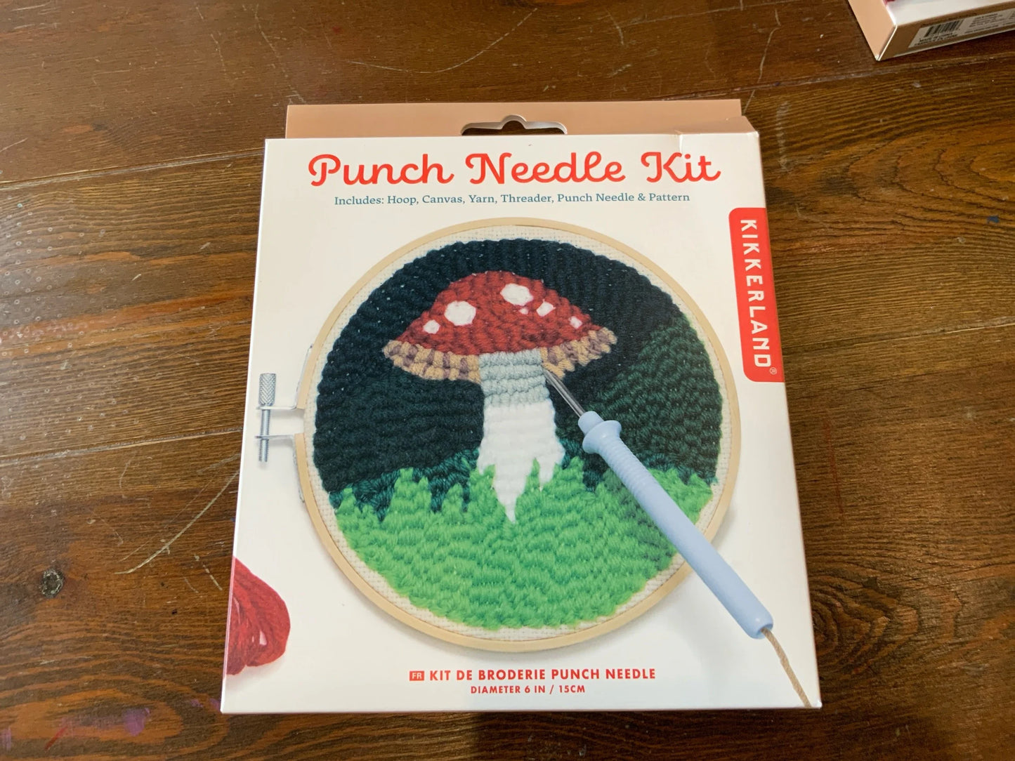 Punch Needle Kit - Mushroom