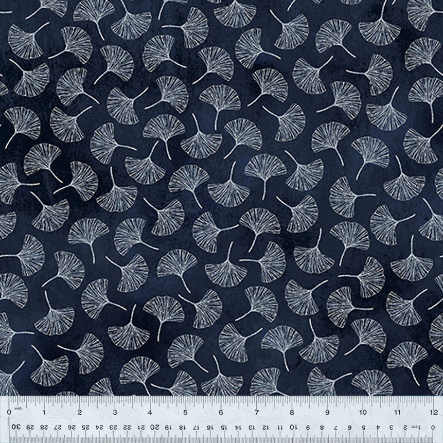 Windham Fabric - Blue Botanical