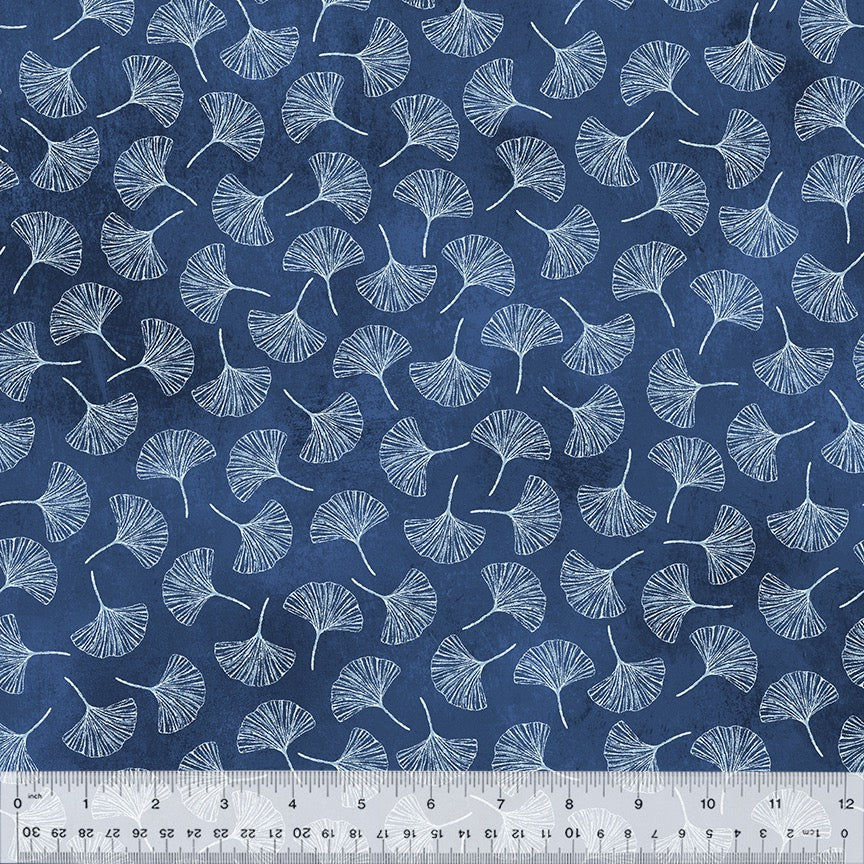 Windham Fabric - Blue Botanical
