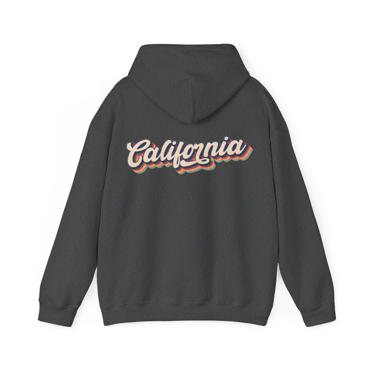 Retro California Unisex Heavy Blend™ Hooded Sweatshirt