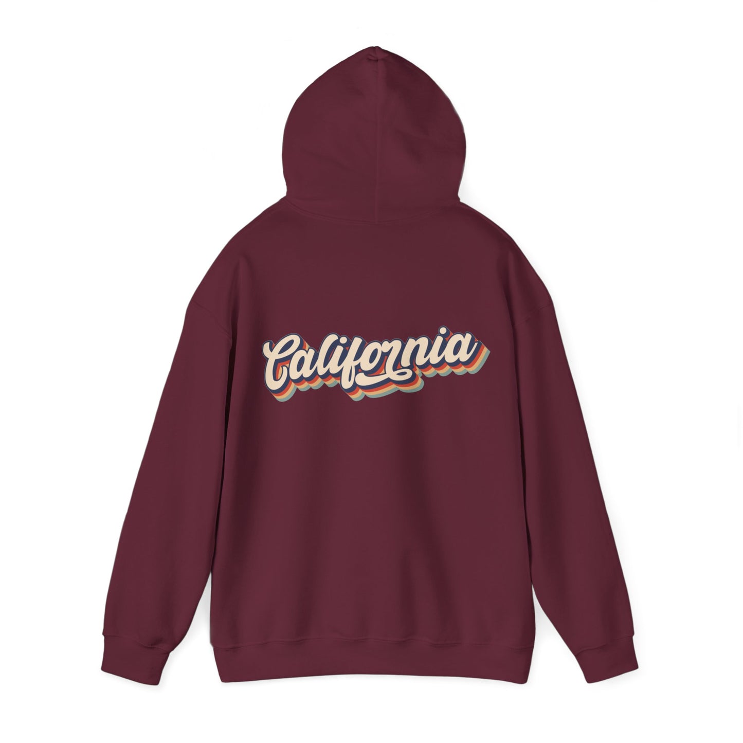 Retro California Unisex Heavy Blend™ Hooded Sweatshirt