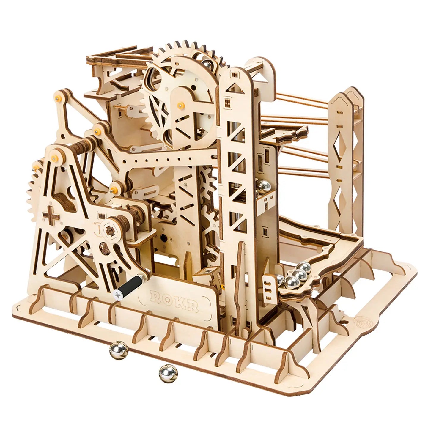 3D Wooden Puzzle - Marble Explorer