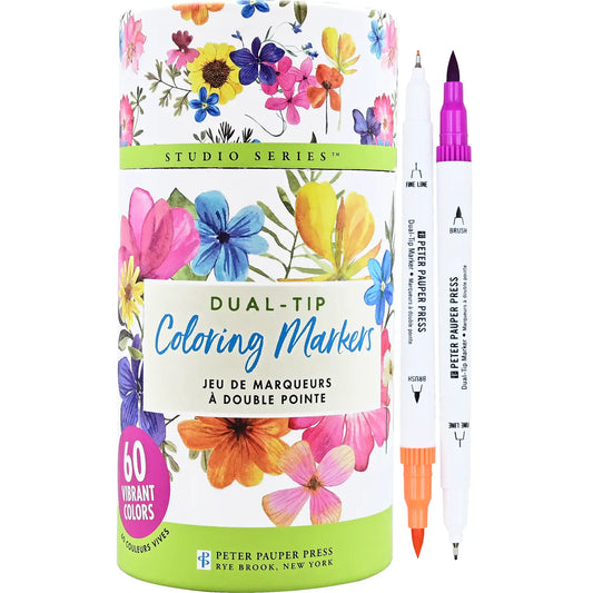 Studio Series Dual-Tip Coloring Markers (Set of 60)