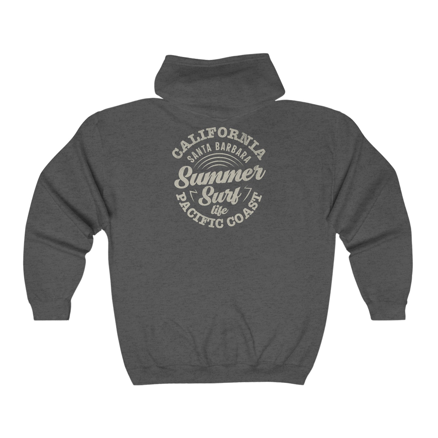 Summer Surf Unisex Heavy Blend™ Full Zip Hooded Sweatshirt