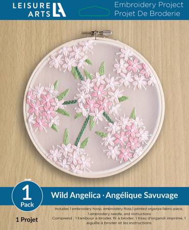 Wild Angelica 6" Embroidery Kit