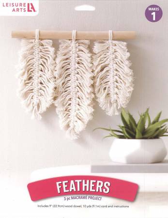 Macrame Feather Kit