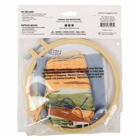 Punch Needle Kit - Celestial Moth