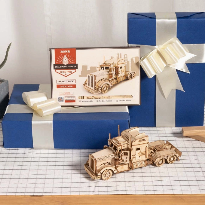 3D Wooden Puzzle - Heavy Truck