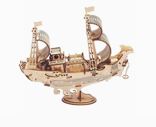 3D Wooden Puzzle - Japanese Diplomatic Ship