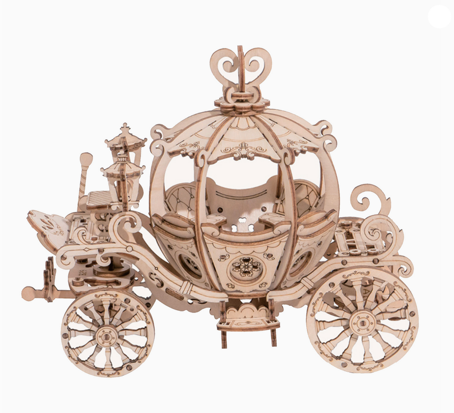 3D Wooden Puzzle - Pumpkin Cart