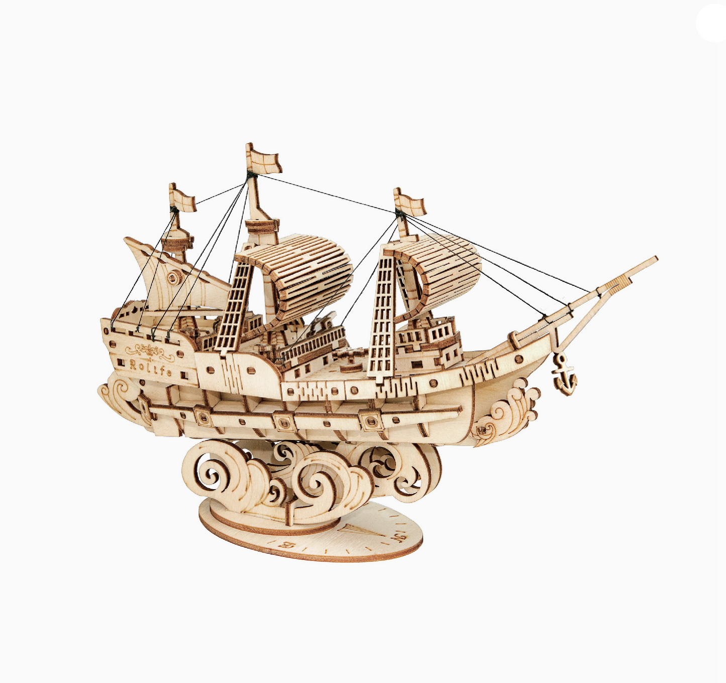 3D Wooden Puzzle - Sailing Ship