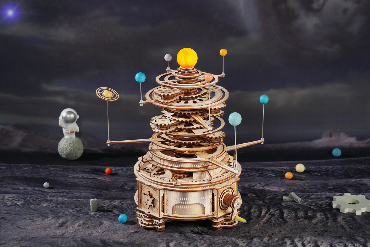 3D Wooden Puzzle - Solar System