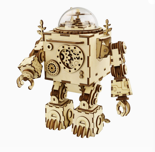 3D Wooden Puzzle - Steam Punk Music Box Puzzle