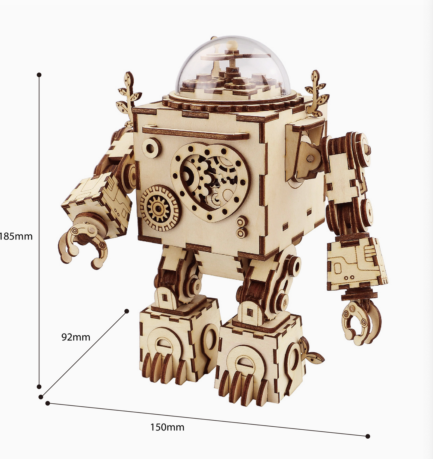 3D Wooden Puzzle - Steam Punk Music Box Puzzle