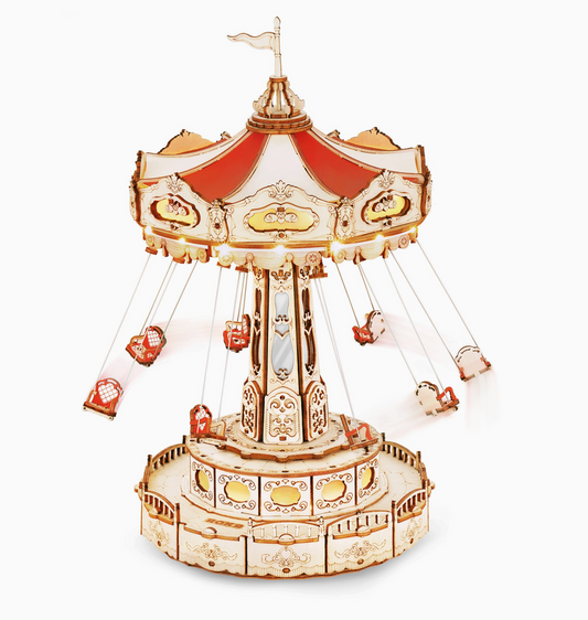3D Wooden Puzzle - Swing Ride