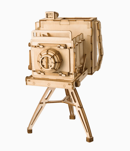3D Wooden Puzzle - Vintage Camera