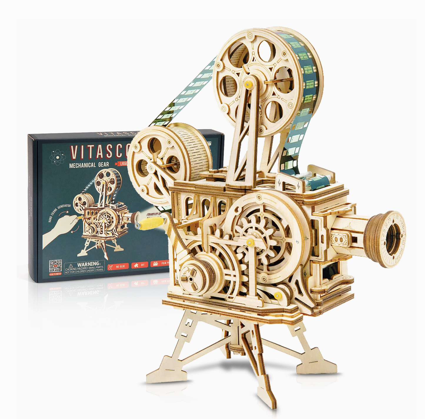 3D Wooden Puzzle - Vitascope Wooden Puzzle