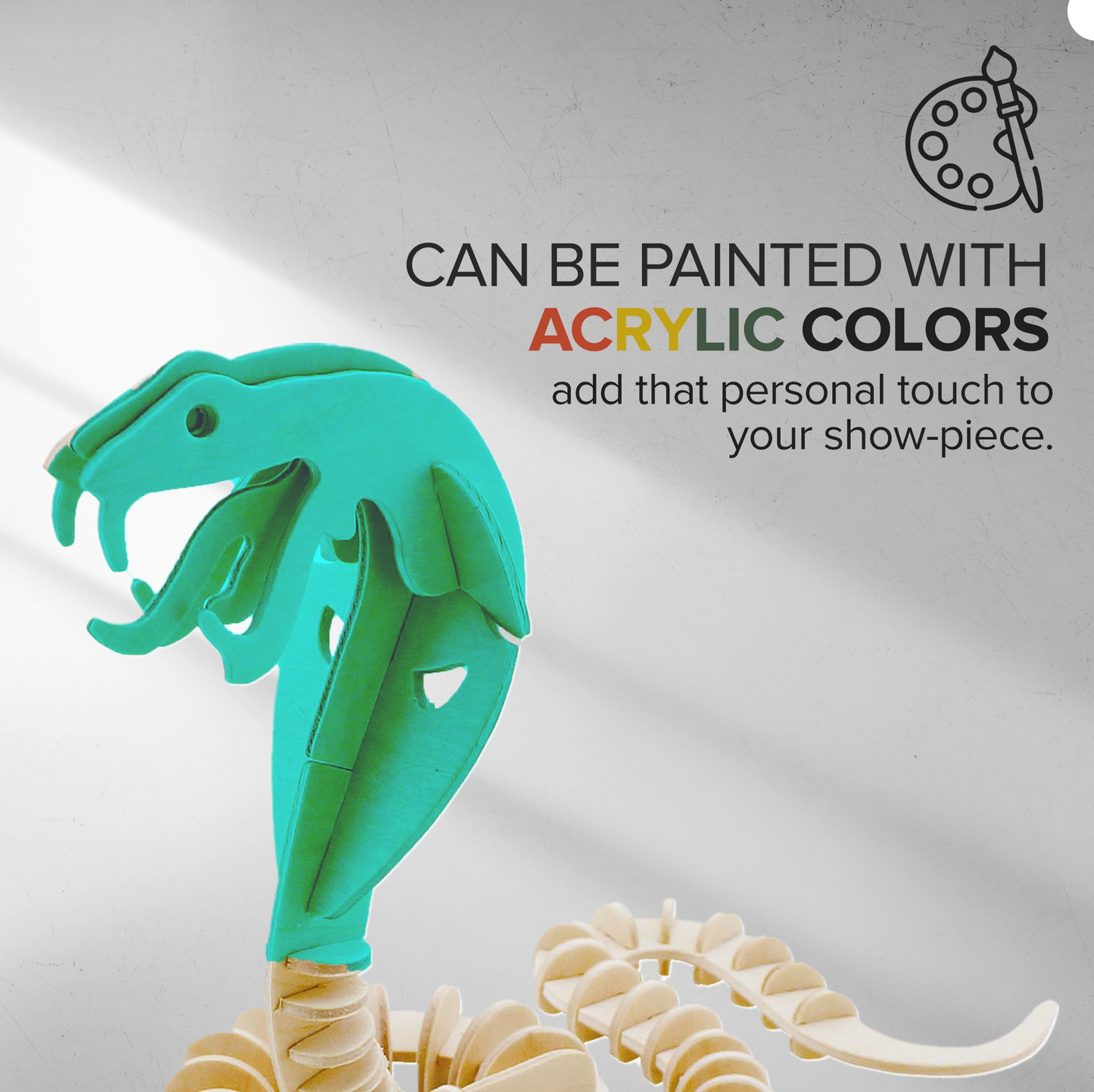 3D Wooden Puzzle - Wild Animals