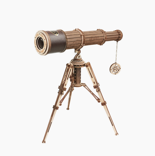3D Wooden Puzzle - Monocular Telescope