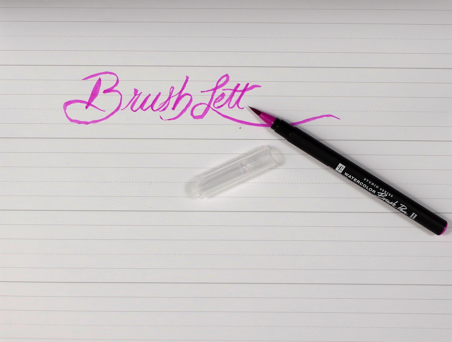 Brush Lettering Practice Paper