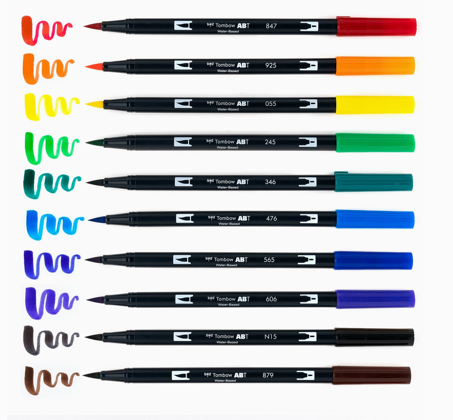 Brush Pens - Pack of 10