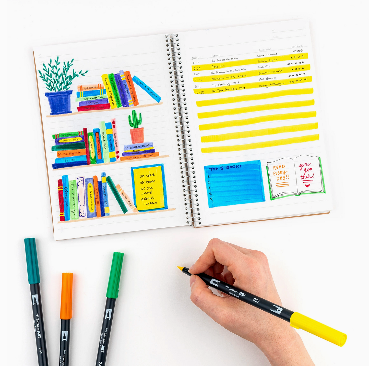 Brush Pens - Pack of 10