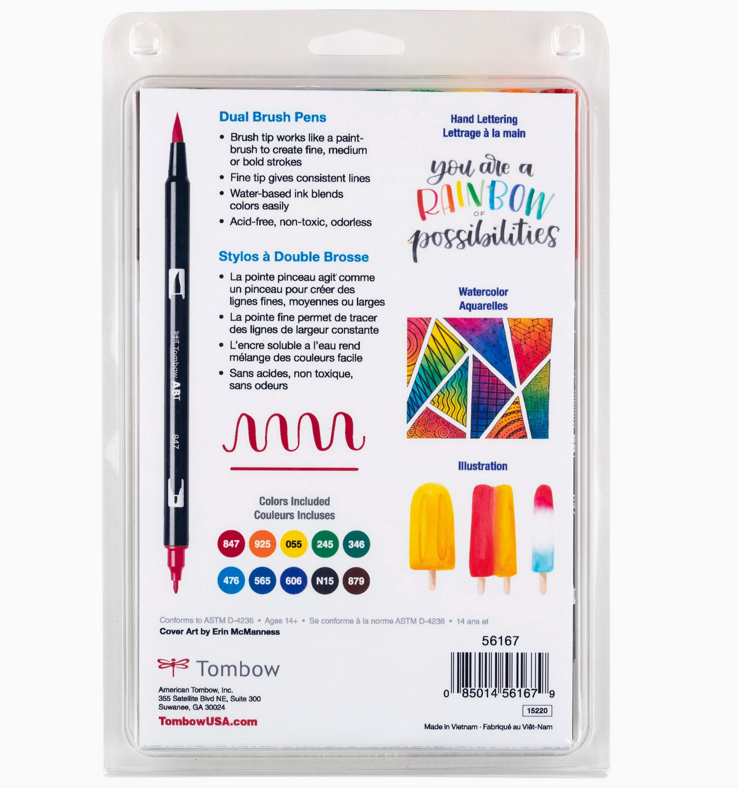 Brush Pens - Pack of 10