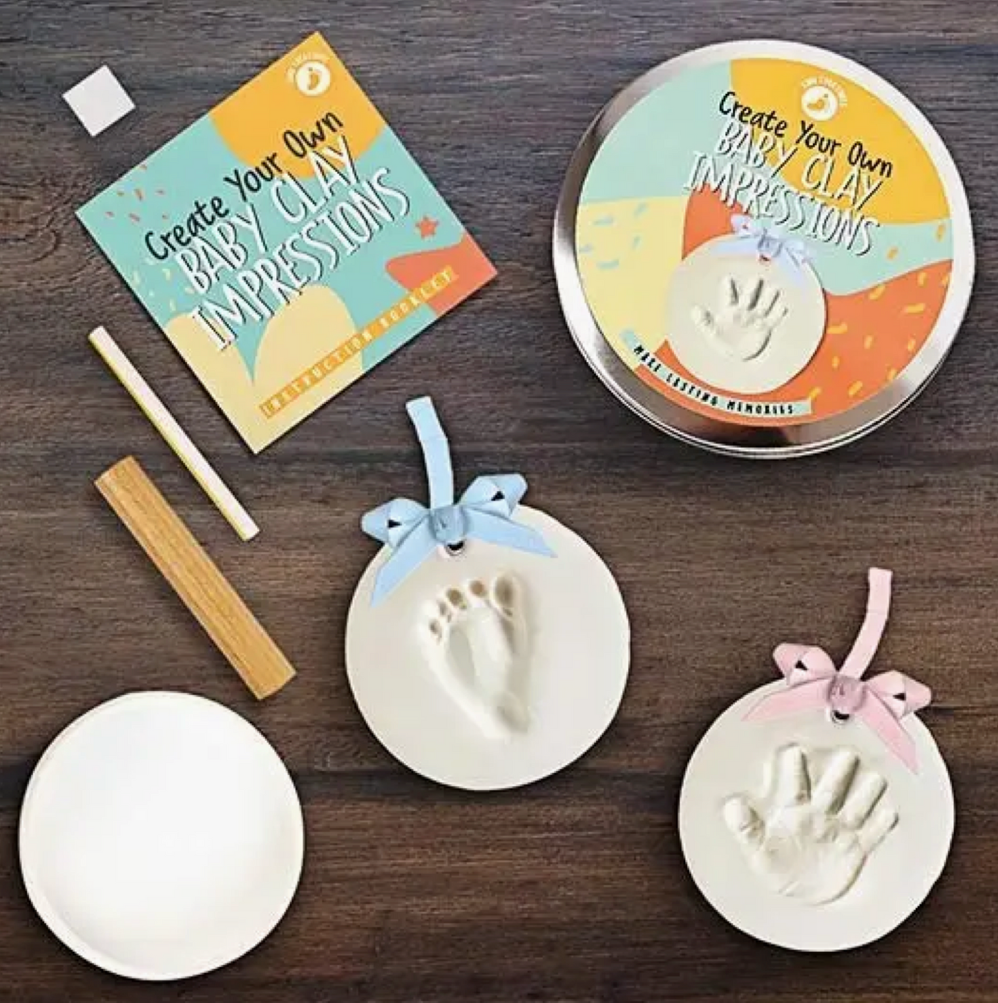 DIY Baby Clay Impressions