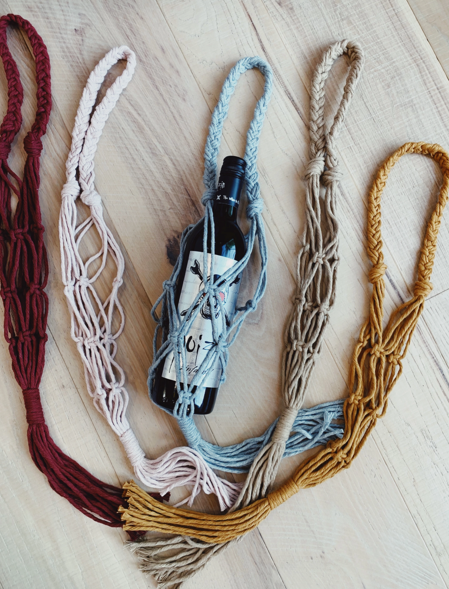 DIY Macrame Wine Tote Kit