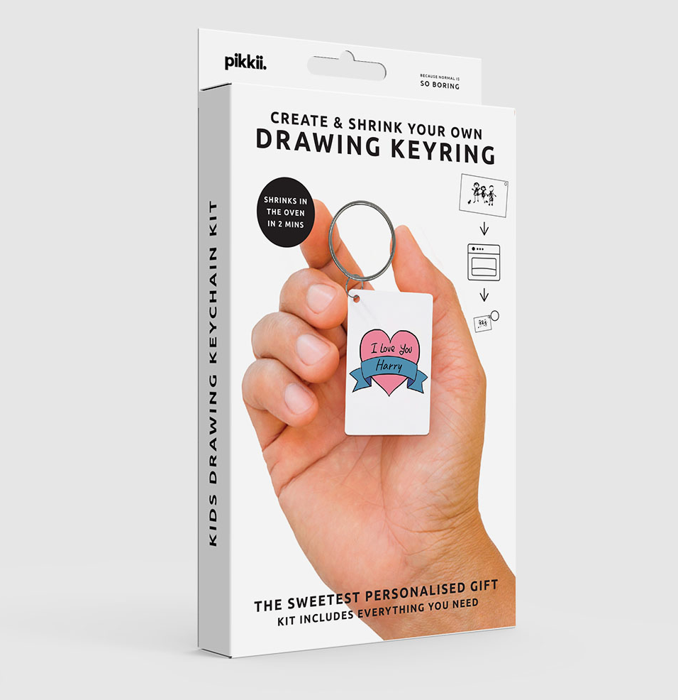 Drawing Shrink Keyring