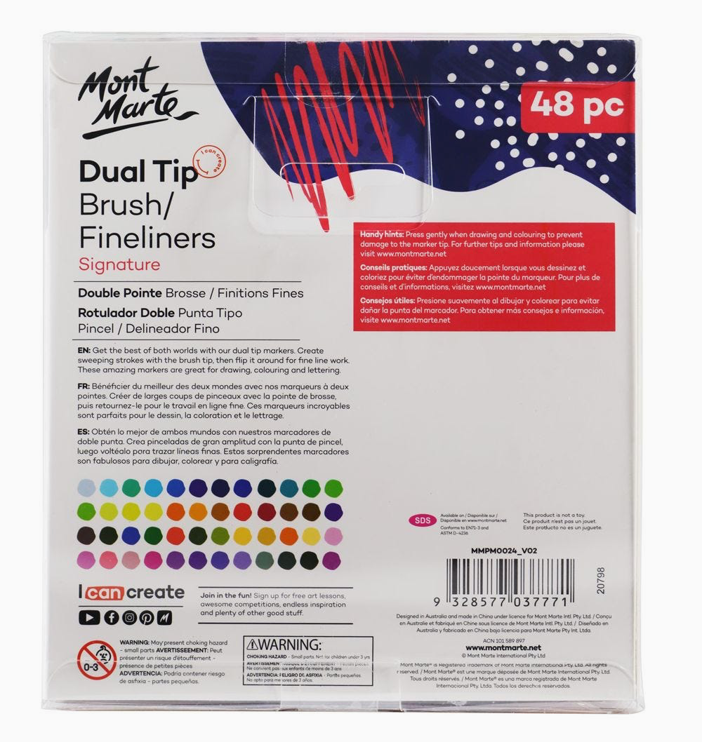 Dual Tip Brushes/ FineLiners