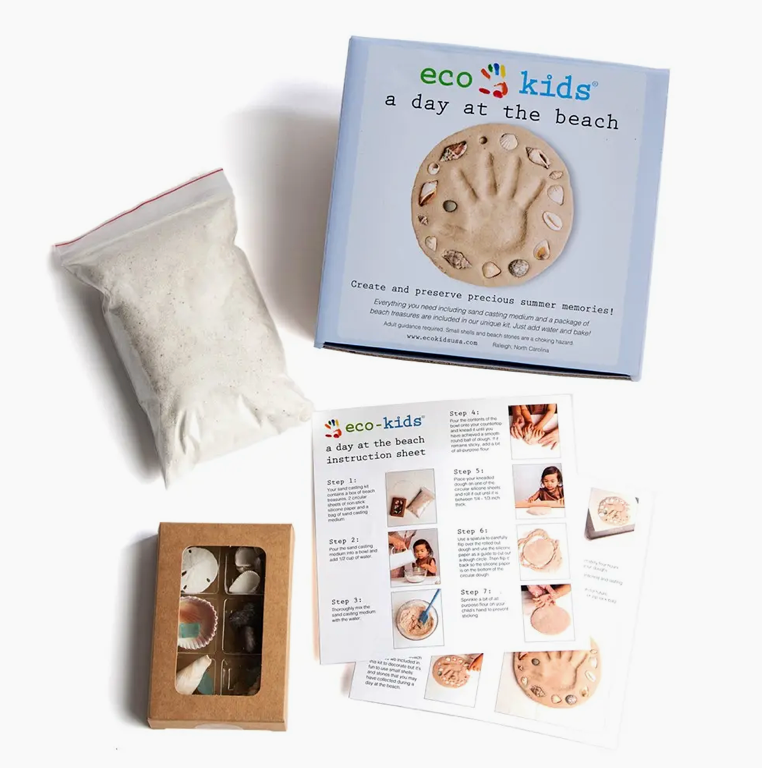 Eco-kids A Day at the Beach - Handprint