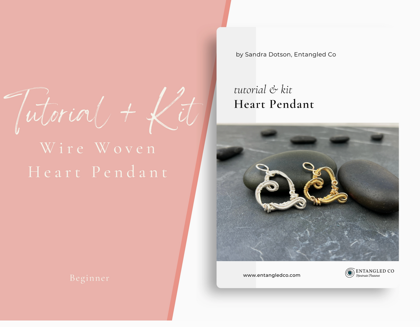 Entangle Co - Heart Pendant Kit